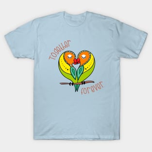 Together Forever Parrot Couple T-Shirt